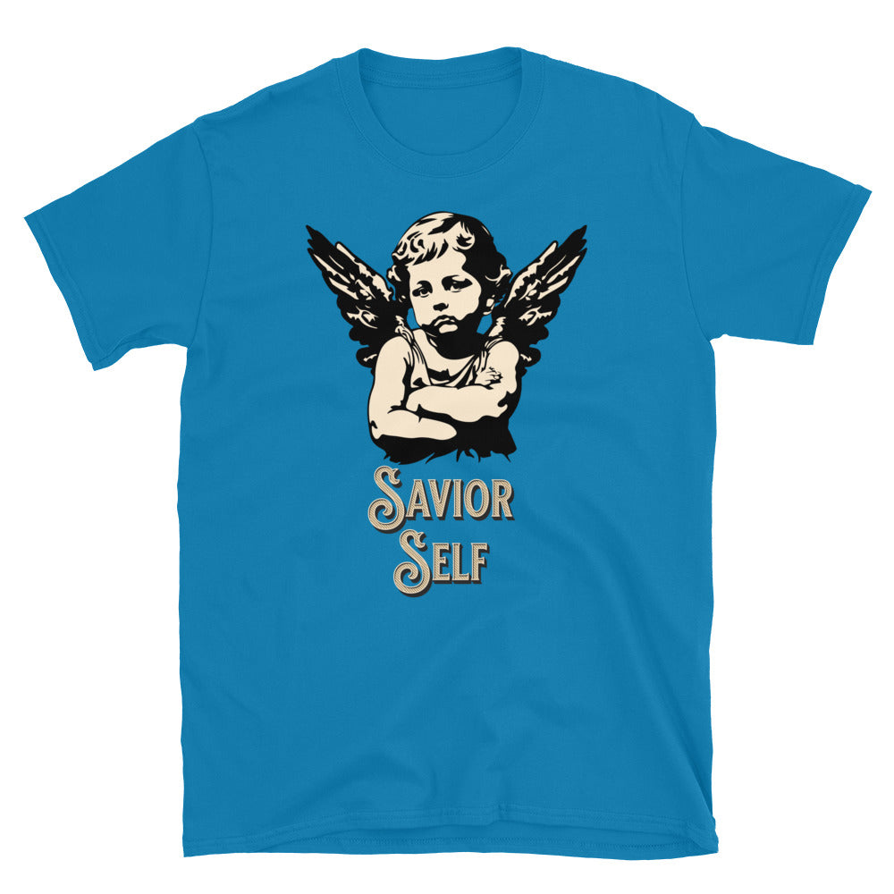 Savior Self Girl Angel TShirt - Sapphire Color - https://ascensionemporium.net
